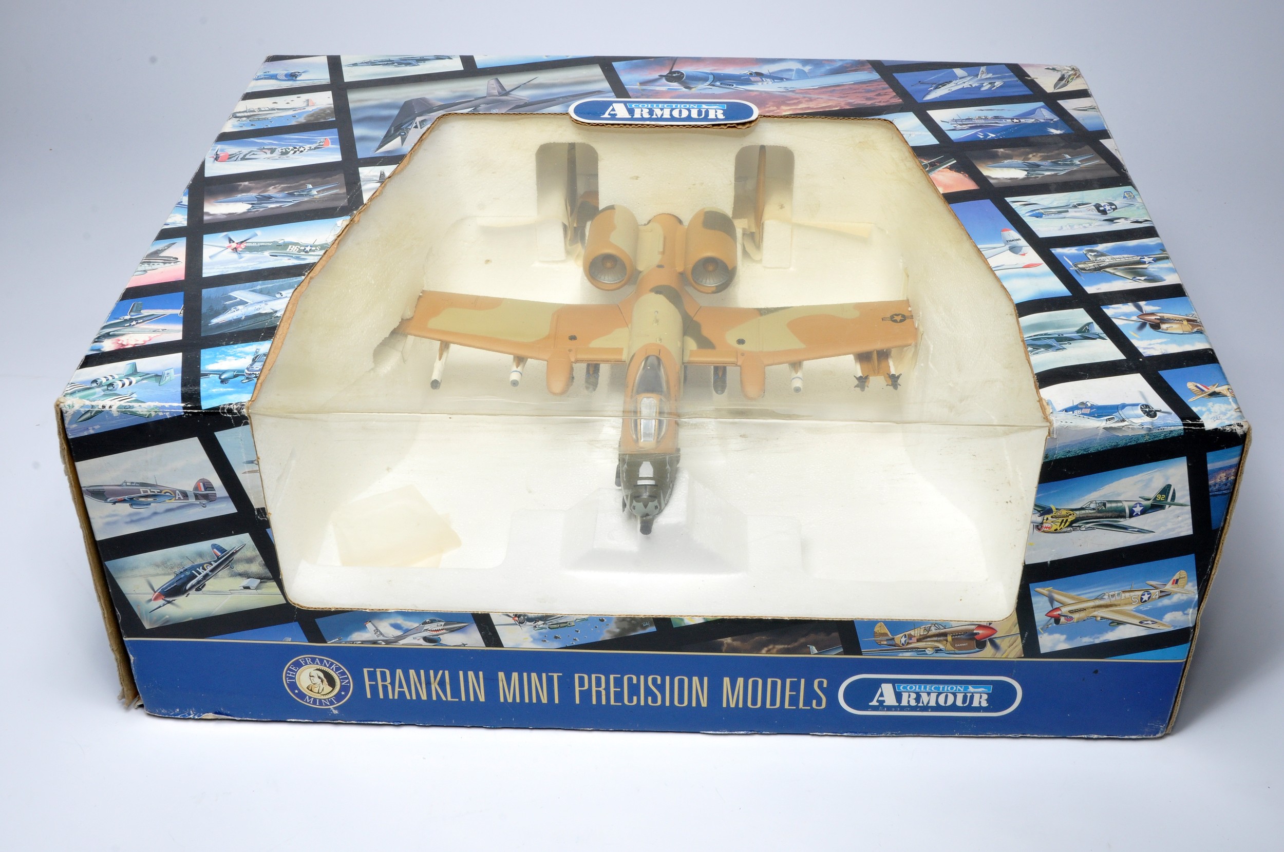 Franklin Mint 1/48 diecast model aircraft issue comprising No. B11B919 A10 Warthog. Looks to be