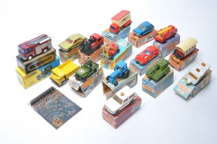 A selection of mostly playworn Matchbox Superfast with poor to fair boxes plus a couple of others (