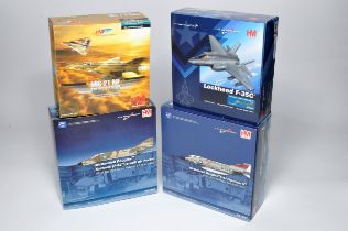Hobby Master 1/72 diecast model aircraft group. All look to have been displayed at some stage,