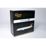 Gemini 1/200 Diecast Model Aircraft Issue comprising No. G2UAL519 Boeing 787-8 United. Displayed