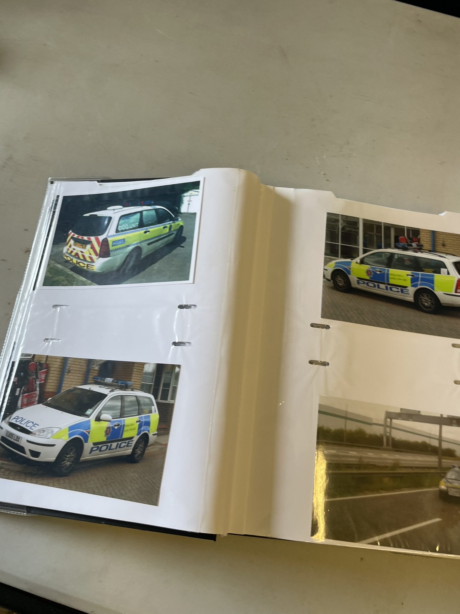 A large collection of police vehicle photographs comprising ten albums showcasing worldwide interest - Image 2 of 12