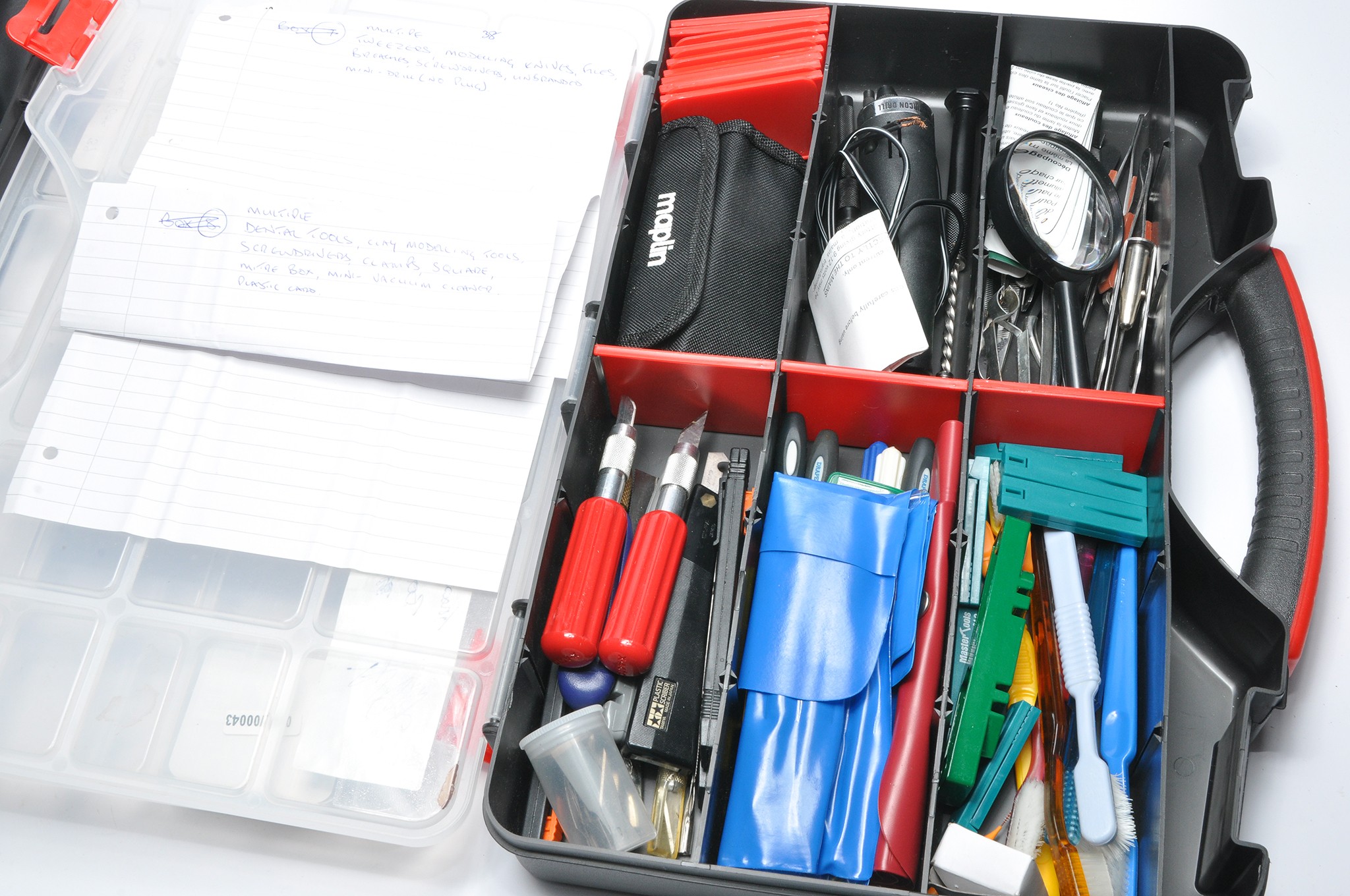 Modelling Tools and Accessories as shown, contained in two cases. - Image 2 of 3