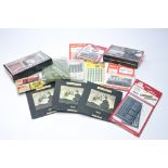 A quantity of model railway kits and accessory / layout items including Wills, Airfix and others