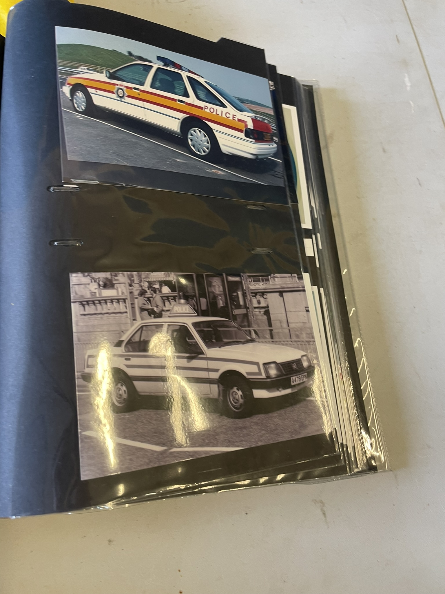 A large collection of police vehicle photographs comprising ten albums showcasing worldwide interest - Image 11 of 12