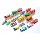 A small group of Matchbox Superfast Railway themed issues as shown plus some loose diecast to