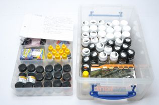 Modelling Tools and Accessories comprising paints and solvents and other items as shown.