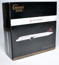 Gemini 1/200 Diecast Model Aircraft Issue comprising No. G2ACA1058 Boeing 787-9 Air Canada. Likely