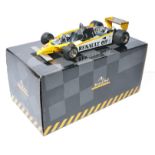 Exoto Grand Prix Classics 1/18 diecast model racing car issue comprising Renault RE20. Looks to be