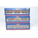 Bachmann Model Railway comprising trio of rolling stock / wagon packs in various guises and