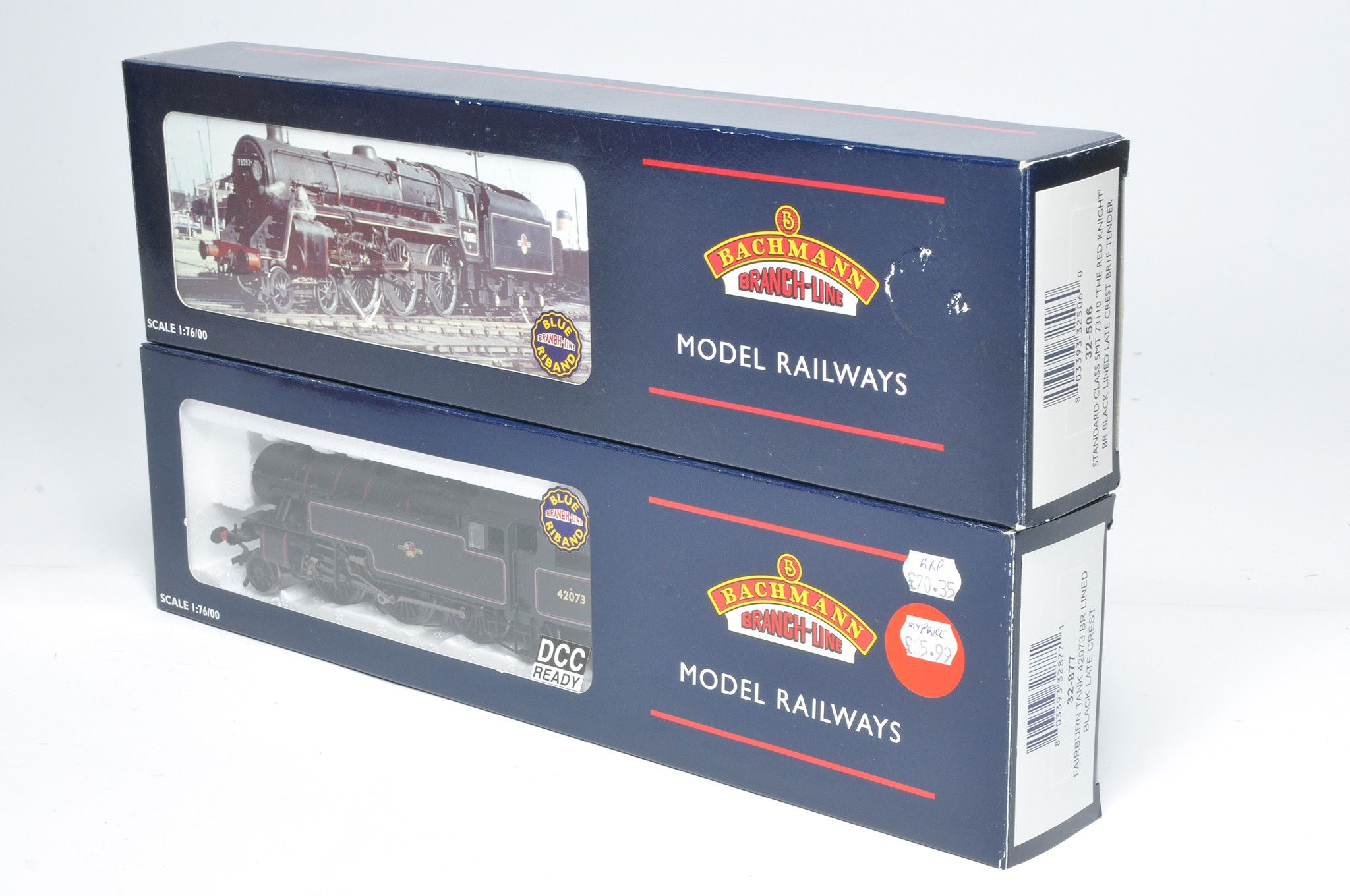 Bachmann Model Railway comprising locomotive issues No. 32-506 Class 5MT Red Knight plus No. 32-