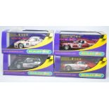 Scalextric slot car issues comprising Porsche 911 GT3R, Mini Cooper, Ford Mustang 69 plus Porsche