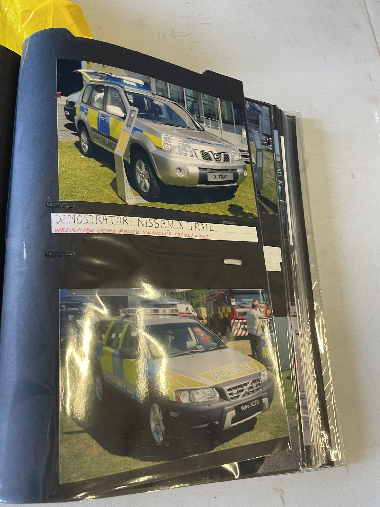 A large collection of police vehicle photographs comprising ten albums showcasing worldwide interest - Image 12 of 12