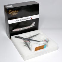 Gemini 1/200 Diecast Model Aircraft Issue comprising No. G2AAL623 Boeing 747-100 American. Likely to