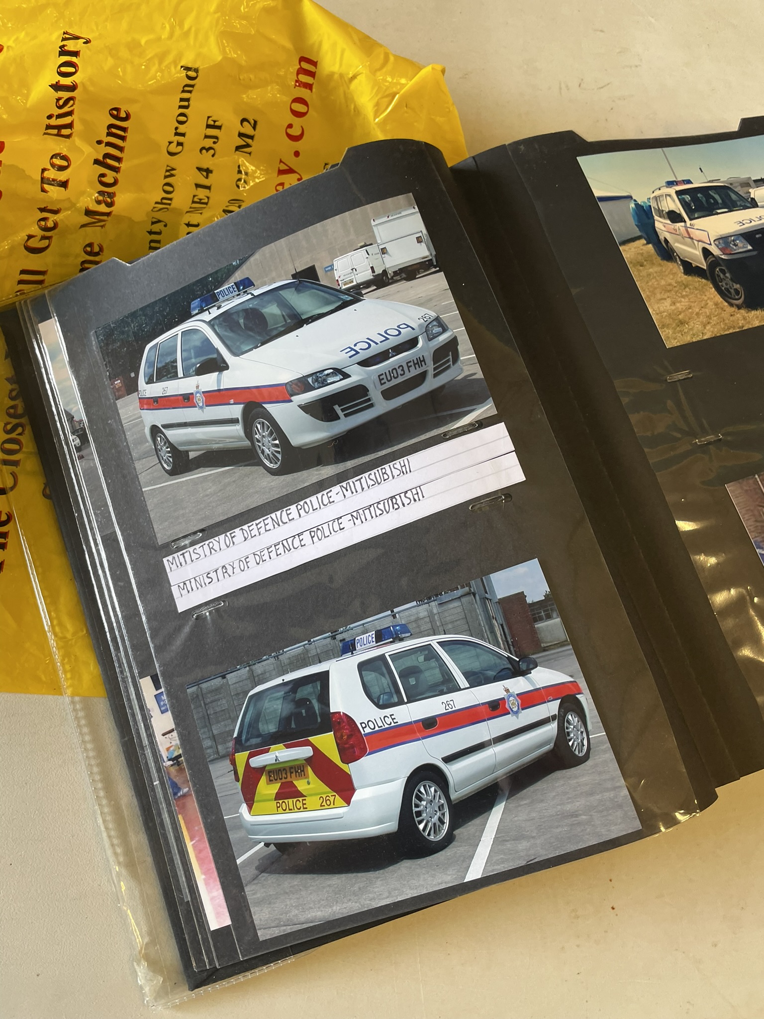 A large collection of police vehicle photographs comprising ten albums showcasing worldwide interest - Image 8 of 12