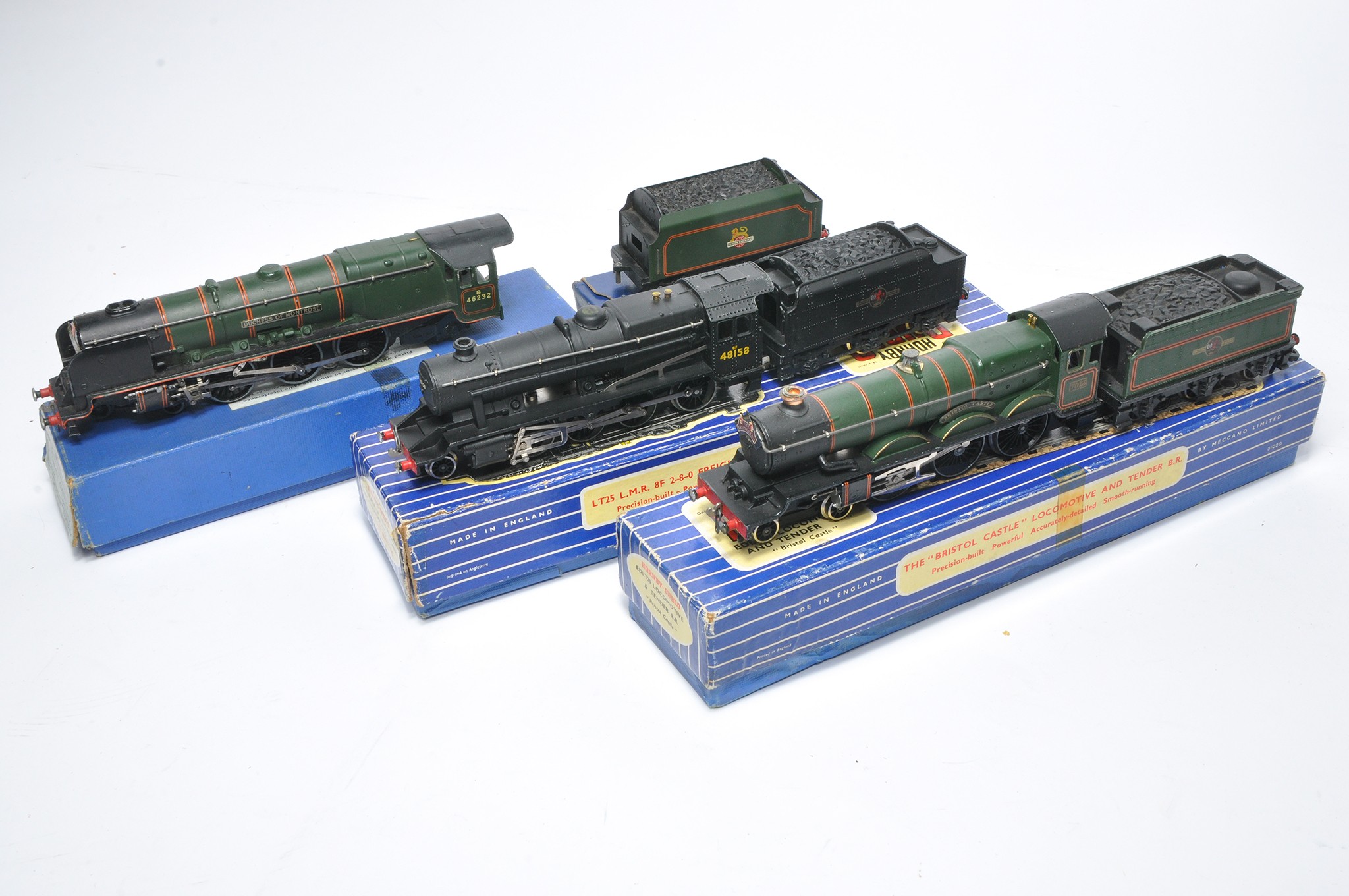 A trio of Hornby Dublo Model Railway locomotives including Dutchess of Montrose, Bristol Castle - Image 2 of 2
