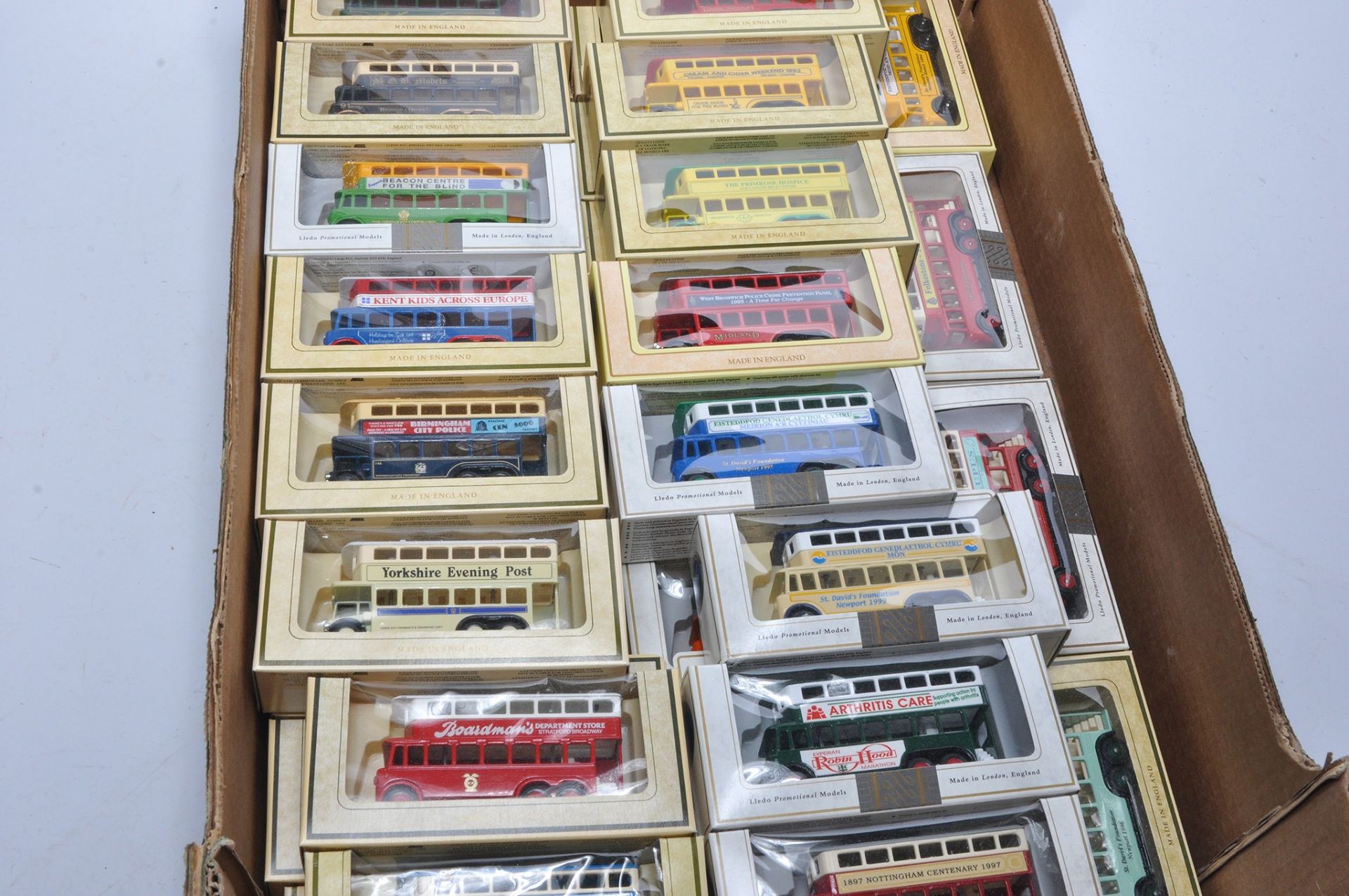 A selection of 36 Lledo Days Gone Promotional Commercial Diecast Bus and Transport Vehicles as - Image 2 of 2