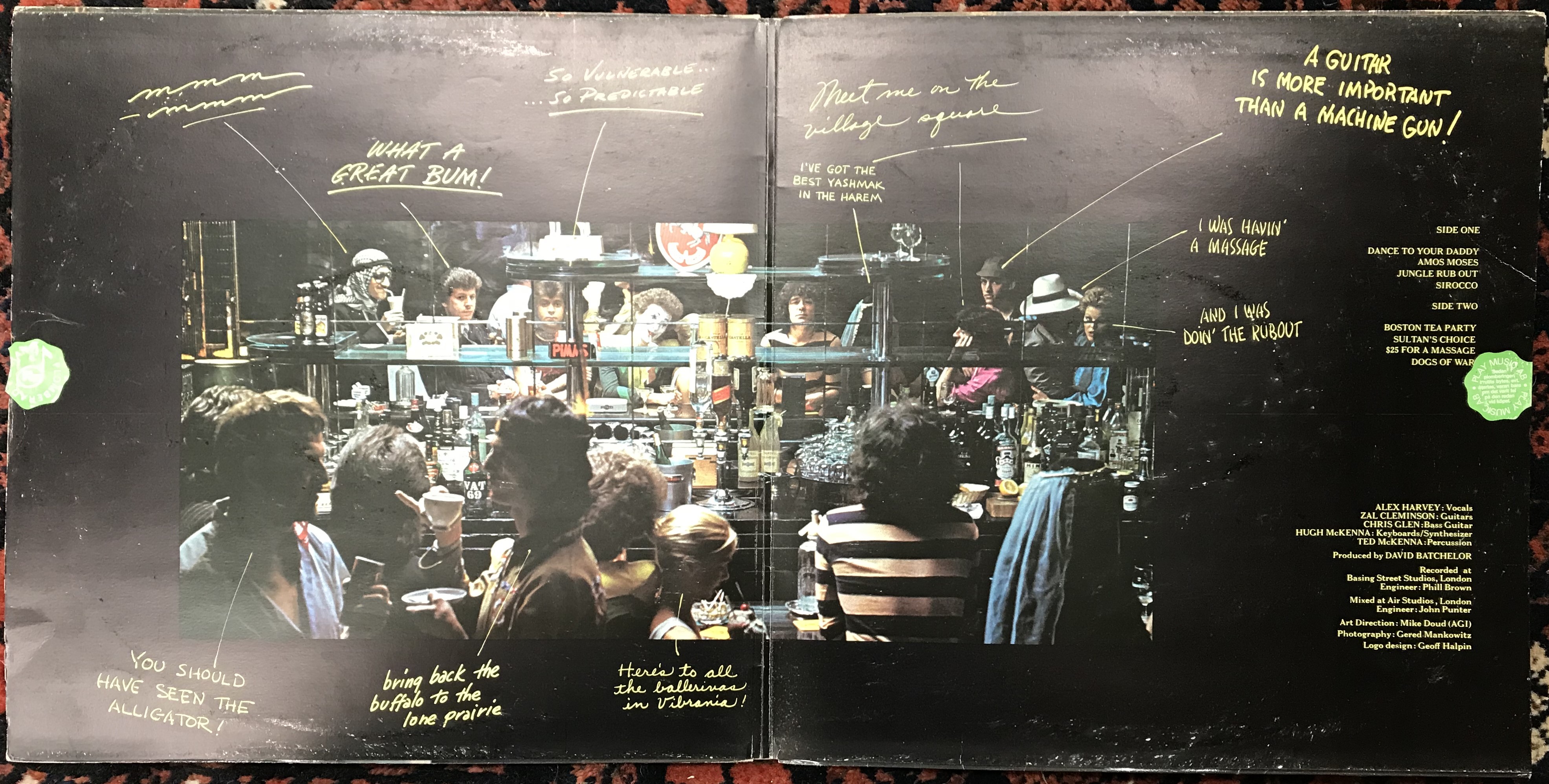 THE SENSATIONAL ALEX HARVEY BAND - Framed (gatefold), Tomorrow Belongs to Me (gatefold), - Image 2 of 3