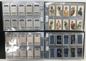 Two albums of Players' cigarette cards circa 1910-1920 including Ceremonial and Court Dress 1911