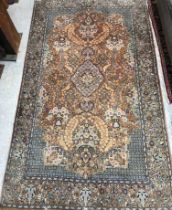 A Persian rug,