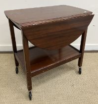 Two Victorian mahogany pedestal occasional tables,