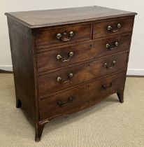 A 19th Century mahogany chest,