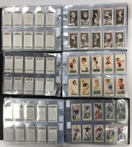 Three albums of Players' cigarette cards circa 1920-1930 including Characters from Dickens 1923