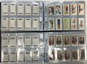 Two albums of Wills's cigarette cards circa 1910-20 including A Series of 50 Roses,