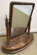 A Victorian mahogany dressing mirror,