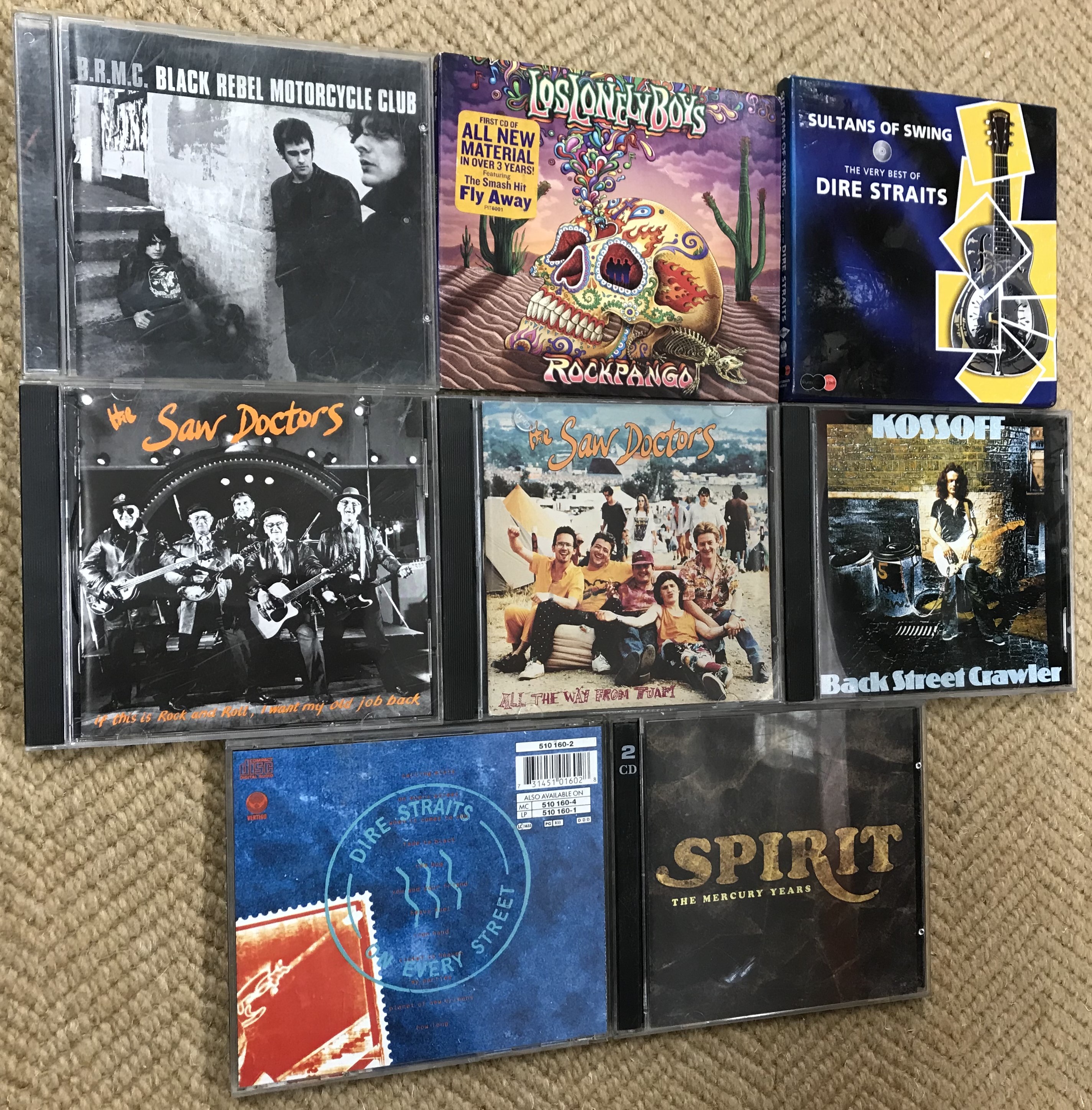 A box of various CDs including "Sultans of Swing - the very best of Dire Straits", - Image 2 of 9