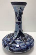 A modern Moorcroft Florian ware floral decorated vase dated 2017 and No'd 33/50, 15.