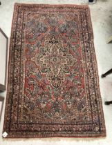 A vintage Persian rug,