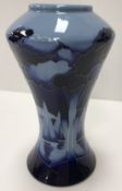 A Moorcroft "Yachts in moonlight" vase by Paul Hilditch 2009, limited edition 30/150, 16.
