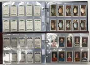 Two albums of Ogden's cigarette cards, full sets, including British Birds 1905,