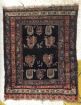 A Caucasian tribal rug,