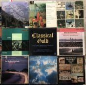 A collection of various mainly Classical LPs including MOZART Flute and Harp Concerto / Shaffer &