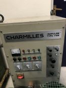 A Charmilles Isopulse type P25, a Charmilles D10 together with various instruction manuals,
