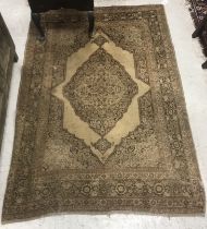 A Persian rug,