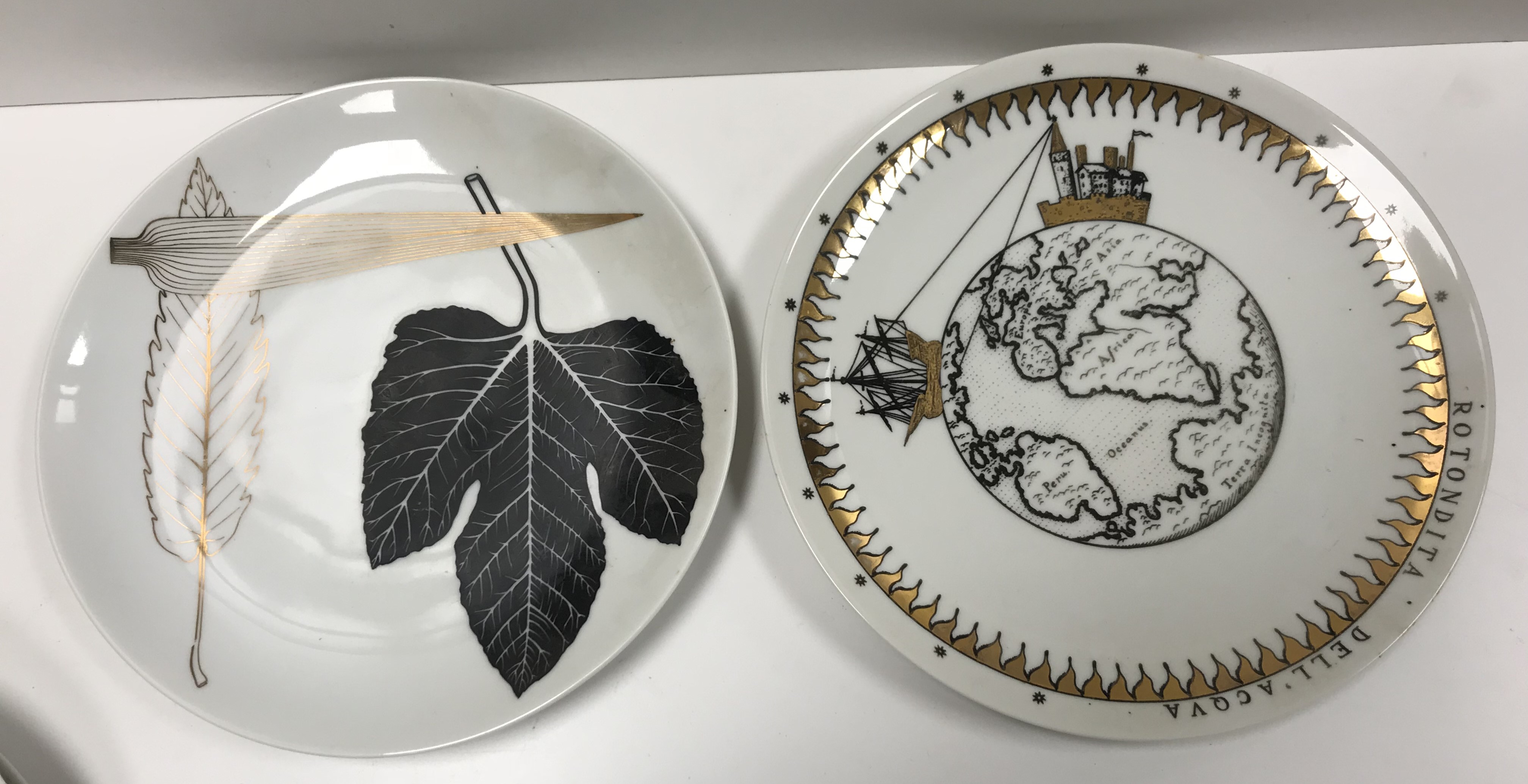 A collection of six Fornasetti of Milan plates including "No. 9 Astronomica" and "No. - Image 2 of 4