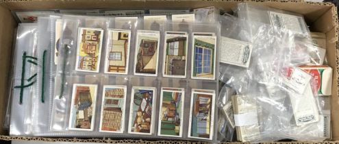 A collection of cigarette cards various Hints,