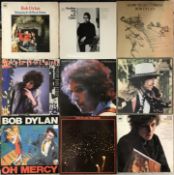 LP Records: A collection of vinyl LP records BOB DYLAN - Bringing it all Back Home (CBS 1965),