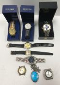 A collection of various wristwatches to include Sekonda, a Giovari,