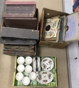 Three boxes of assorted early to mid 20th Century 78s to include various classical and childrens'