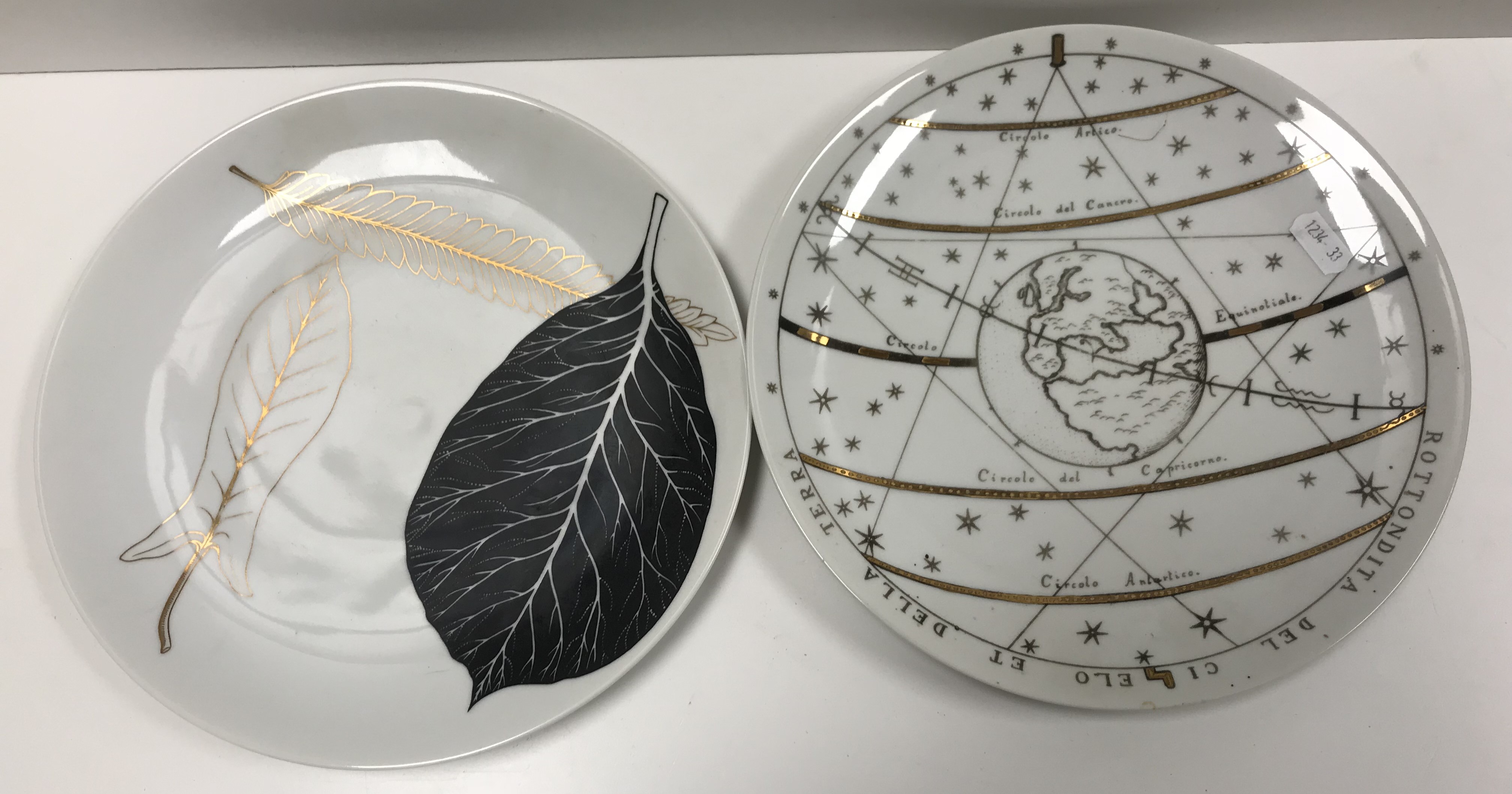 A collection of six Fornasetti of Milan plates including "No. 9 Astronomica" and "No. - Image 4 of 4