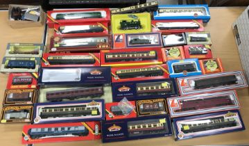 A collection of 00 railway locomotives,