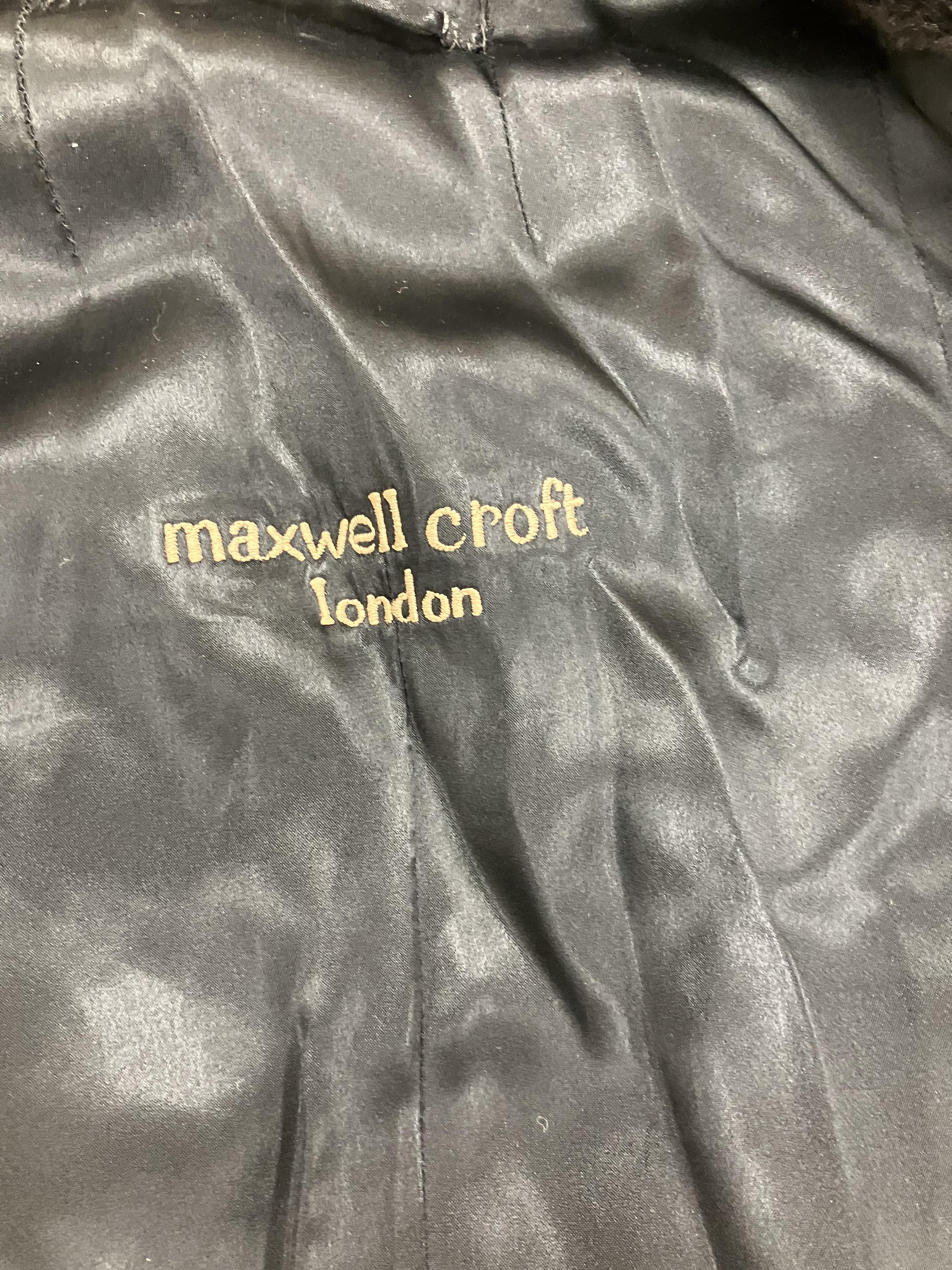 A mid 20th Century Maxwell Croft full length mink coat CONDITION REPORTS There is a - Image 4 of 22