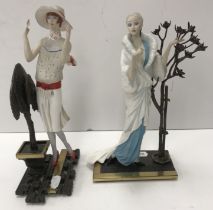 An Albany porcelain and bronze figure 20s Series "Manhattan", 18 cm high.