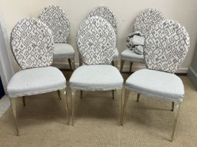 A set of six Cantori "Miss" chairs,