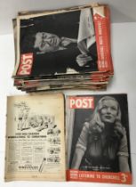 A collection of 61 editions of "Picture Post Magazines", June 24 1939 - December 10 1955,