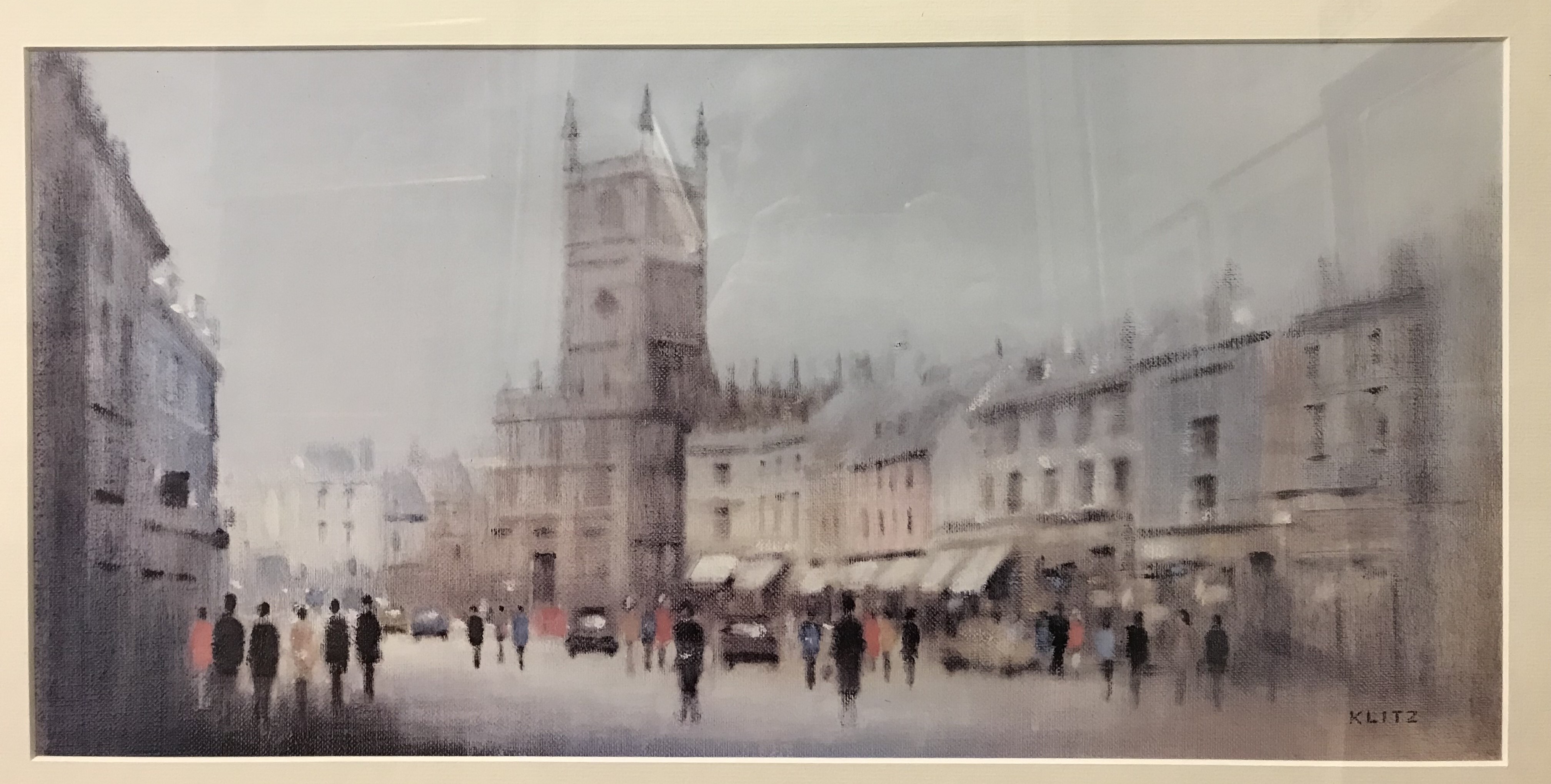 AFTER TONY KLITZ "Cirencester Marketplace", colour print, - Image 4 of 10