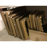 A collection of various 19th Century and later giltwood picture frames etc,